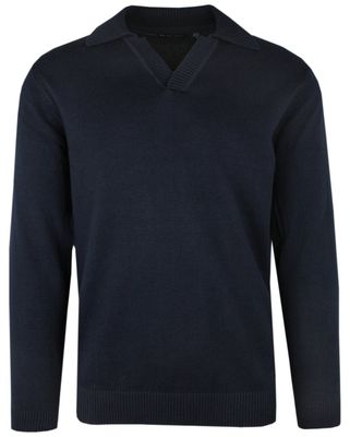 Sweter męski BRAVE SOUL ze sklepu: JegoSzafa.pl w kategorii: Swetry męskie - zdjęcie D87F7971-8A8-365_SWBRSAW23SMITHSONmidnightnavy