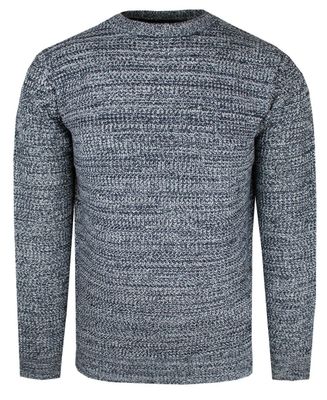 Sweter męski na zimę BRAVE SOUL ze sklepu: JegoSzafa.pl w kategorii: Swetry męskie - zdjęcie D87F7971-8A8-365_SWBRSAW24NEUTRONnavyecru