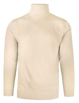 Sweter męski na zimę BRAVE SOUL ze sklepu: JegoSzafa.pl w kategorii: Swetry męskie - zdjęcie D87F7971-8A8-365_SWBRSAW25HUMEoatmeal