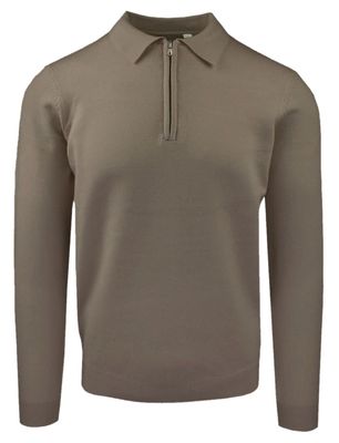 Sweter męski na jesień casual BRAVE SOUL ze sklepu: JegoSzafa.pl w kategorii: Swetry męskie - zdjęcie D87F7971-8A8-365_SWBRSAW25tippleTAUPE