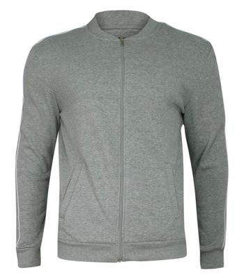BRAVE SOUL - Bluza męska casualowa ze sklepu: JegoSzafa.pl w kategorii: Bluzy męskie - zdjęcie D87F7971-8A8-365_SWBRSSS21PONCHOltgrey