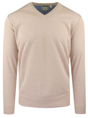 Sweter męski na wiosnę casualowy BRAVE SOUL ze sklepu: JegoSzafa.pl w kategorii: Swetry męskie - zdjęcie D87F7971-8A8-365_SWBRSa6heroBEIGE