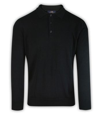 Sweter męski casual EM Men&amp;#039;s Accessories ze sklepu: JegoSzafa.pl w kategorii: Swetry męskie - zdjęcie D87F7971-8A8-365_SWEMACS180540black