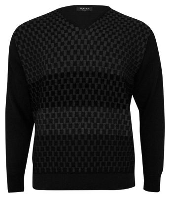 Elkjaer - Sweter męski casual ze sklepu: JegoSzafa.pl w kategorii: Swetry męskie - zdjęcie D87F7971-8A8-365_SWKNGS25287czarny