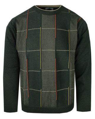 Kings - Sweter męski młodzieżowy ze sklepu: JegoSzafa.pl w kategorii: Swetry męskie - zdjęcie D87F7971-8A8-365_SWKNGS63507zielU
