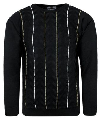 Sweter męski zimowy Kings ze sklepu: JegoSzafa.pl w kategorii: Swetry męskie - zdjęcie D87F7971-8A8-365_SWKNGS64407czarny