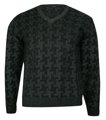 Sweter męski Max Sheldon ze sklepu: JegoSzafa.pl w kategorii: Swetry męskie - zdjęcie D87F7971-8A8-365_SWKNGS67706czarny