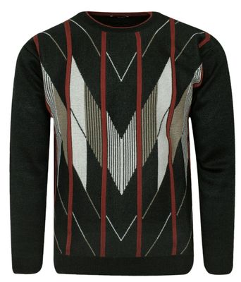 Sweter męski na zimę Max Sheldon ze sklepu: JegoSzafa.pl w kategorii: Swetry męskie - zdjęcie D87F7971-8A8-365_SWKNGS68707popiel