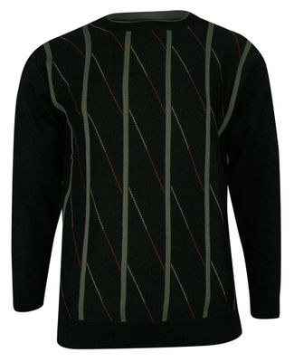 Kings - Sweter męski casual ze sklepu: JegoSzafa.pl w kategorii: Swetry męskie - zdjęcie D87F7971-8A8-365_SWKNGS68807czarnaoliwka
