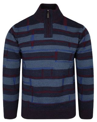 Sweter męski w stylu młodzieżowym Trikko ze sklepu: JegoSzafa.pl w kategorii: Swetry męskie - zdjęcie D87F7971-8A8-365_SWKOWTRIKKO682lacibordo