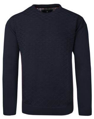 Sweter męski Bartex ze sklepu: JegoSzafa.pl w kategorii: Swetry męskie - zdjęcie D87F7971-8A8-365_SWKOWbrtx0017granatwzU