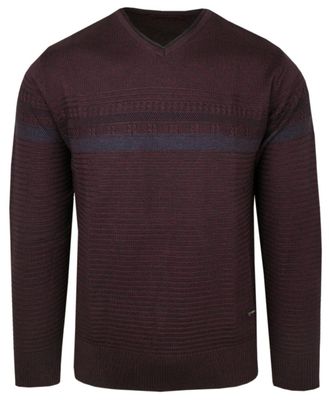Sweter męski casual Trikko ze sklepu: JegoSzafa.pl w kategorii: Swetry męskie - zdjęcie D87F7971-8A8-365_SWKOWtrikko084bordoV