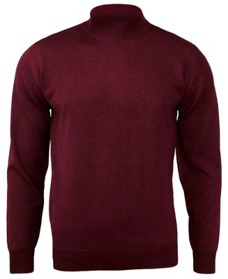 Sweter męski na zimę casualowy Mm Classic ze sklepu: JegoSzafa.pl w kategorii: Swetry męskie - zdjęcie D87F7971-8A8-365_SWMMPOLGOLFBORDO