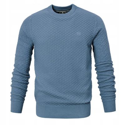 Pako Jeans - Sweter męski casual na zimę ze sklepu: JegoSzafa.pl w kategorii: Swetry męskie - zdjęcie D87F7971-8A8-365_SWPJNSgrandJNSmz