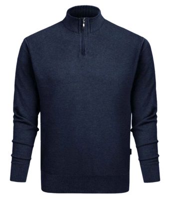 Sweter męski Pako Jeans ze sklepu: JegoSzafa.pl w kategorii: Swetry męskie - zdjęcie D87F7971-8A8-365_SWPJNSzippGR