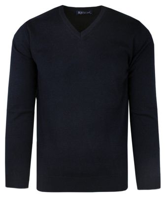 Sweter męski na zimę casual Rigon ze sklepu: JegoSzafa.pl w kategorii: Swetry męskie - zdjęcie D87F7971-8A8-365_SWRGNsv01granat01V