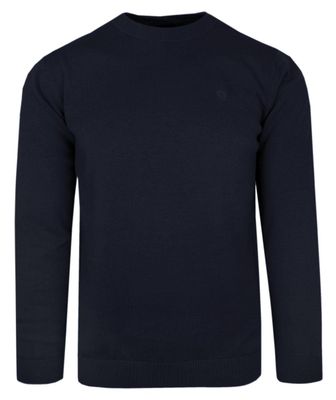 Sweter męski Rigon ze sklepu: JegoSzafa.pl w kategorii: Swetry męskie - zdjęcie D87F7971-8A8-365_SWRGNsw04ciemnygranatU