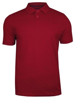 T-shirt męski letni casual Adriano Guinari ze sklepu: JegoSzafa.pl w kategorii: T-shirty męskie - zdjęcie D87F7971-8A8-365_TSADGPOLOrhubarb