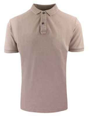 T-shirt męski Adriano Guinari ze sklepu: JegoSzafa.pl w kategorii: T-shirty męskie - zdjęcie D87F7971-8A8-365_TSADGSS25poloCHAMPAGNE
