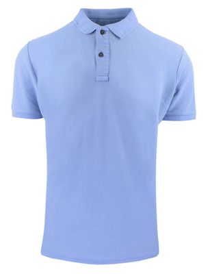 T-shirt męski Adriano Guinari ze sklepu: JegoSzafa.pl w kategorii: T-shirty męskie - zdjęcie D87F7971-8A8-365_TSADGSS25poloLIGHTBLUE