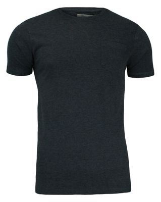 T-shirt męski na wiosnę casual BRAVE SOUL ze sklepu: JegoSzafa.pl w kategorii: T-shirty męskie - zdjęcie D87F7971-8A8-365_TSBRSSS16ARKHAMCHARCOAL
