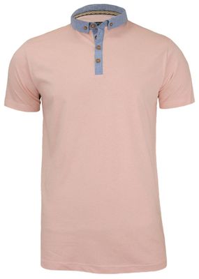 T-shirt męski casual BRAVE SOUL ze sklepu: JegoSzafa.pl w kategorii: T-shirty męskie - zdjęcie D87F7971-8A8-365_TSBRSSS17CHIMERAIpink