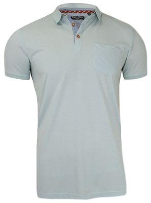 T-shirt męski na lato BRAVE SOUL ze sklepu: JegoSzafa.pl w kategorii: T-shirty męskie - zdjęcie D87F7971-8A8-365_TSBRSSS18JULIUSHblue