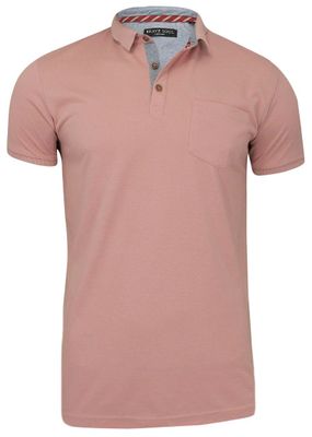 T-shirt męski casual na wiosnę BRAVE SOUL ze sklepu: JegoSzafa.pl w kategorii: T-shirty męskie - zdjęcie D87F7971-8A8-365_TSBRSSS18JULIUSHpink