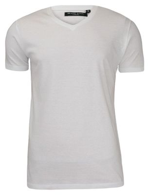 T-shirt męski BRAVE SOUL ze sklepu: JegoSzafa.pl w kategorii: T-shirty męskie - zdjęcie D87F7971-8A8-365_TSBRSSS18SAINTBwhite