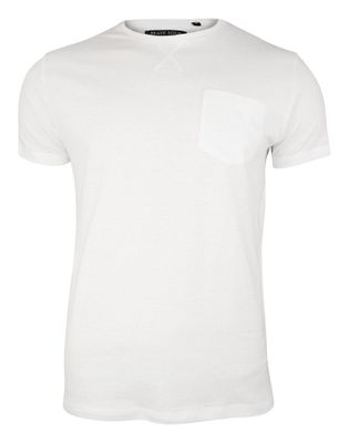 T-shirt męski BRAVE SOUL ze sklepu: JegoSzafa.pl w kategorii: T-shirty męskie - zdjęcie D87F7971-8A8-365_TSBRSSS19ARKHAMopticwhite