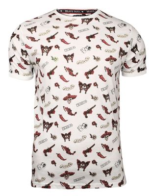 T-shirt męski BRAVE SOUL ze sklepu: JegoSzafa.pl w kategorii: T-shirty męskie - zdjęcie D87F7971-8A8-365_TSBRSSS19TAMPICOwhite
