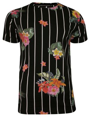 T-shirt męski na wiosnę BRAVE SOUL ze sklepu: JegoSzafa.pl w kategorii: T-shirty męskie - zdjęcie D87F7971-8A8-365_TSBRSSS20CATTLEYAjetblack