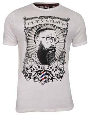BRAVE SOUL - T-shirt męski na wiosnę ze sklepu: JegoSzafa.pl w kategorii: T-shirty męskie - zdjęcie D87F7971-8A8-365_TSBRSSS20COMBBwhite