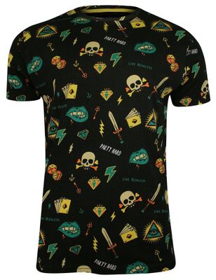 T-shirt męski na lato BRAVE SOUL ze sklepu: JegoSzafa.pl w kategorii: T-shirty męskie - zdjęcie D87F7971-8A8-365_TSBRSSS20CONVEXblack