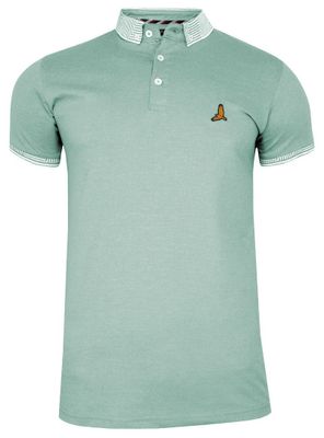 T-shirt męski BRAVE SOUL ze sklepu: JegoSzafa.pl w kategorii: T-shirty męskie - zdjęcie D87F7971-8A8-365_TSBRSSS21GLOVERpalegreen