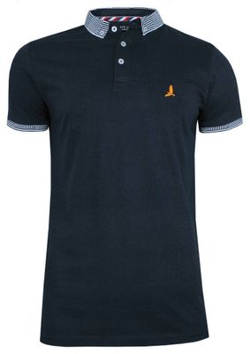 T-shirt męski wiosenny BRAVE SOUL ze sklepu: JegoSzafa.pl w kategorii: T-shirty męskie - zdjęcie D87F7971-8A8-365_TSBRSSS22GLOVERdkdenim