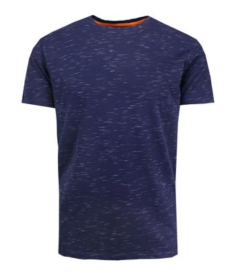 T-shirt męski na wiosnę casualowy BRAVE SOUL ze sklepu: JegoSzafa.pl w kategorii: T-shirty męskie - zdjęcie D87F7971-8A8-365_TSBRSSS22LANCIArichnavy