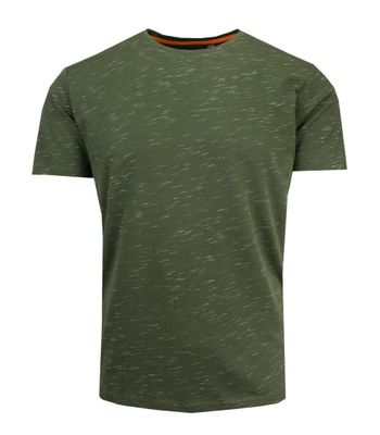 BRAVE SOUL - T-shirt męski casual ze sklepu: JegoSzafa.pl w kategorii: T-shirty męskie - zdjęcie D87F7971-8A8-365_TSBRSSS22LANCIAsagegreen