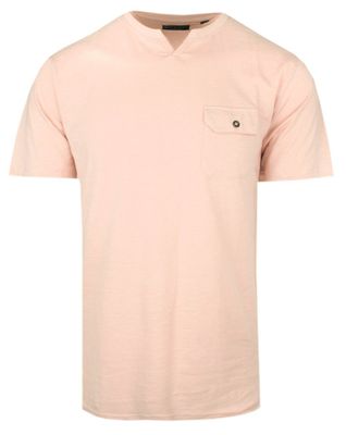 T-shirt męski casual BRAVE SOUL ze sklepu: JegoSzafa.pl w kategorii: T-shirty męskie - zdjęcie D87F7971-8A8-365_TSBRSSS24MOYERsummerpink
