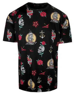 BRAVE SOUL - T-shirt męski młodzieżowy ze sklepu: JegoSzafa.pl w kategorii: T-shirty męskie - zdjęcie D87F7971-8A8-365_TSBRSSS24NUNEZjetblack
