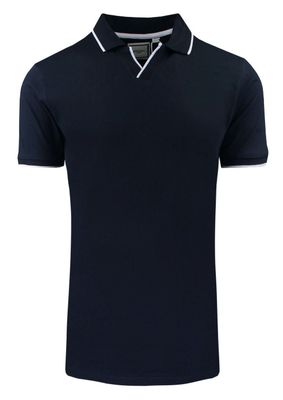 T-shirt męski BRAVE SOUL ze sklepu: JegoSzafa.pl w kategorii: T-shirty męskie - zdjęcie D87F7971-8A8-365_TSBRSSS25poloFERRATnavy