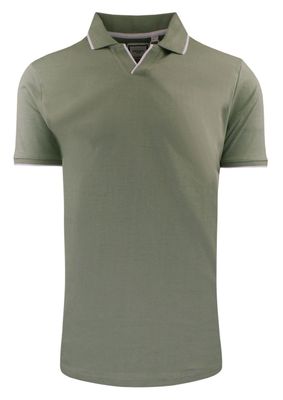 T-shirt męski casualowy BRAVE SOUL ze sklepu: JegoSzafa.pl w kategorii: T-shirty męskie - zdjęcie D87F7971-8A8-365_TSBRSSS25poloFERRATwashedsage
