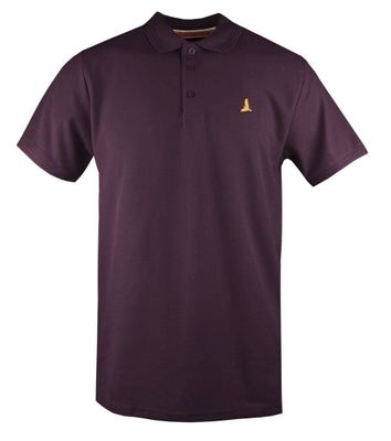 T-shirt męski letni BRAVE SOUL ze sklepu: JegoSzafa.pl w kategorii: T-shirty męskie - zdjęcie D87F7971-8A8-365_TSBRSSS25poloKAOLANburgundy