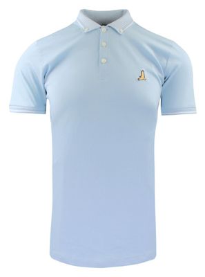 T-shirt męski BRAVE SOUL ze sklepu: JegoSzafa.pl w kategorii: T-shirty męskie - zdjęcie D87F7971-8A8-365_TSBRSSS25poloSTORYpaleblue