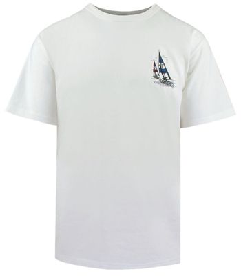 T-shirt męski casual BRAVE SOUL ze sklepu: JegoSzafa.pl w kategorii: T-shirty męskie - zdjęcie D87F7971-8A8-365_TSBRSSS26EDBERGoffwhite