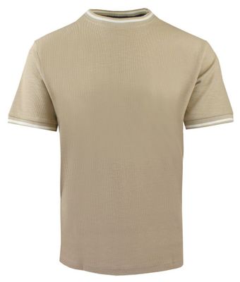 T-shirt męski wiosenny BRAVE SOUL ze sklepu: JegoSzafa.pl w kategorii: T-shirty męskie - zdjęcie D87F7971-8A8-365_TSBRSSS26deckerBEIGE