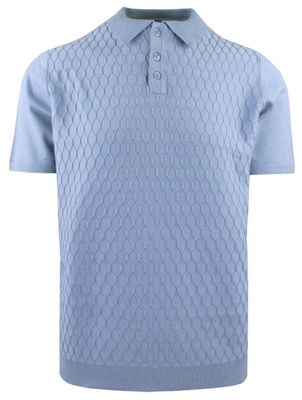 T-shirt męski casualowy BRAVE SOUL ze sklepu: JegoSzafa.pl w kategorii: T-shirty męskie - zdjęcie D87F7971-8A8-365_TSBRSSS26poloMACHICOblue