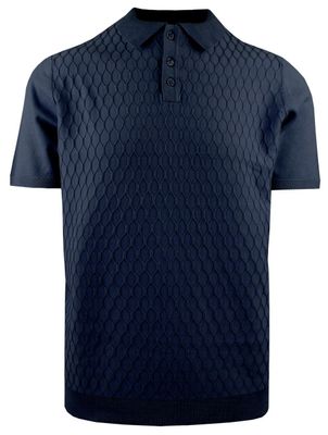 BRAVE SOUL - T-shirt męski casual letni ze sklepu: JegoSzafa.pl w kategorii: T-shirty męskie - zdjęcie D87F7971-8A8-365_TSBRSSS26poloMACHICOmdnghtNAV