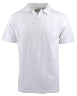 BRAVE SOUL - T-shirt męski na wiosnę ze sklepu: JegoSzafa.pl w kategorii: T-shirty męskie - zdjęcie D87F7971-8A8-365_TSBRSSS26poloMERCIABwhite