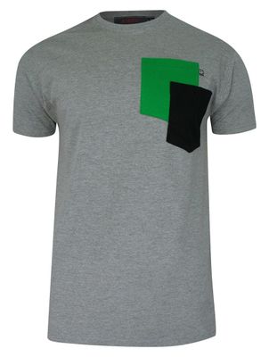 T-shirt męski casualowy Kings ze sklepu: JegoSzafa.pl w kategorii: T-shirty męskie - zdjęcie D87F7971-8A8-365_TSKNGS101KKszary